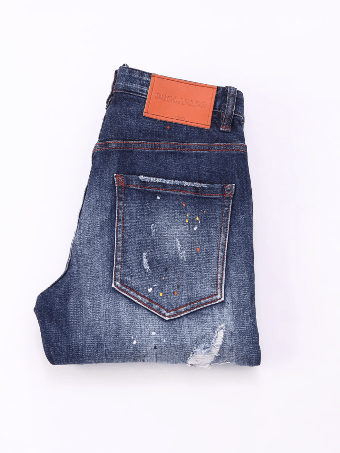 Blue Hole Patch Jeans