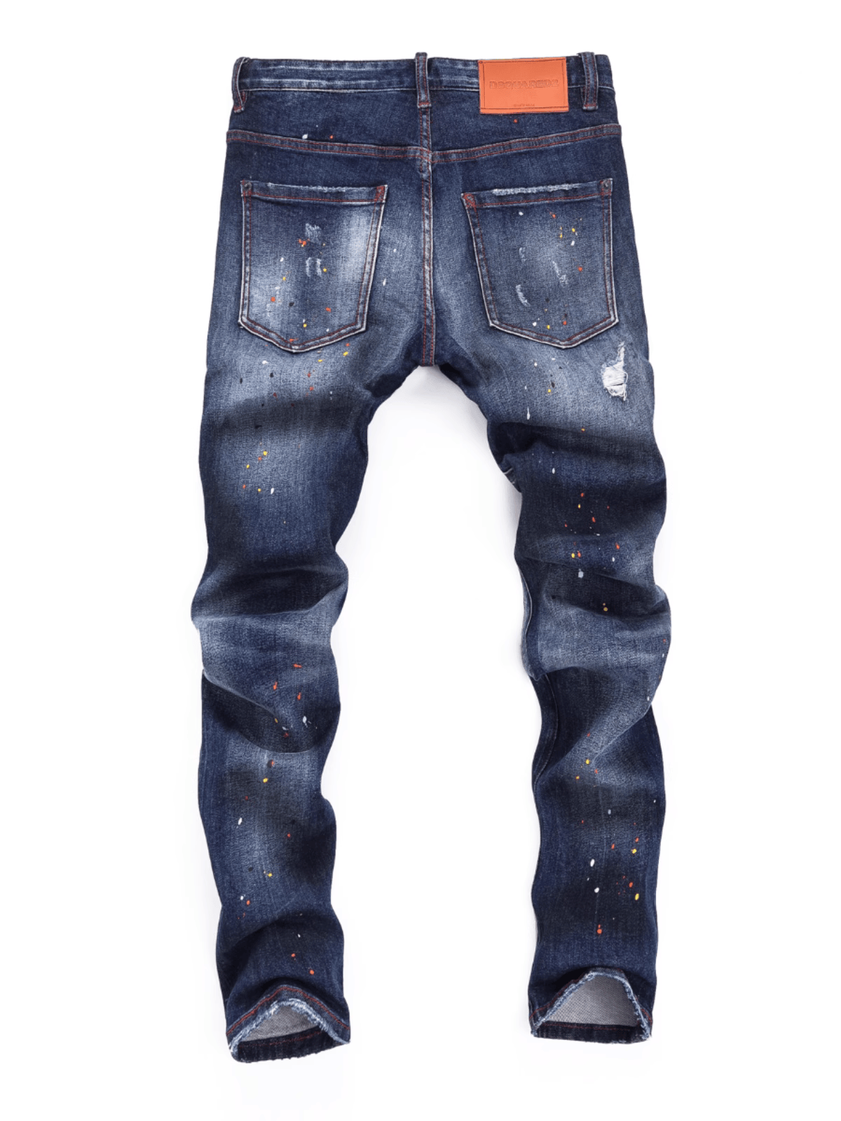 Blue Hole Patch Jeans