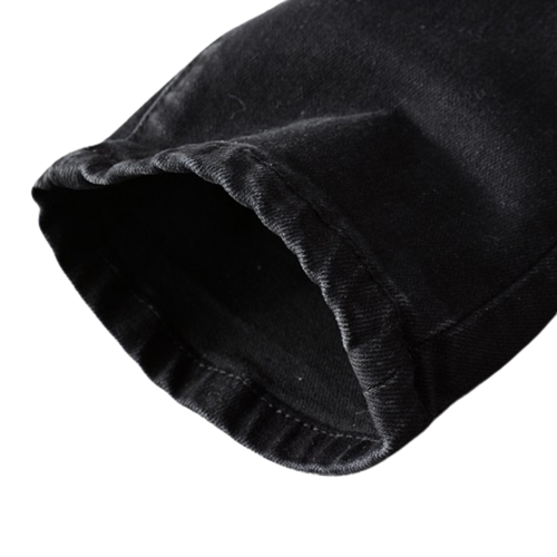 Black Diamond Patch Jeans