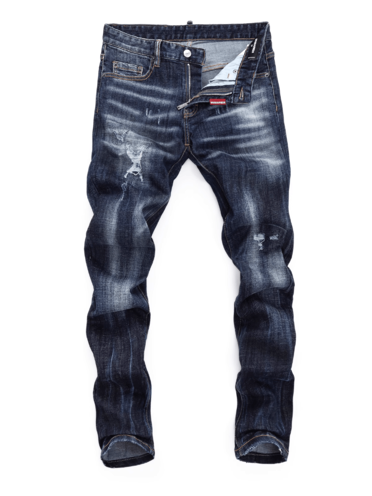 Dark Denim Ripped Jeans