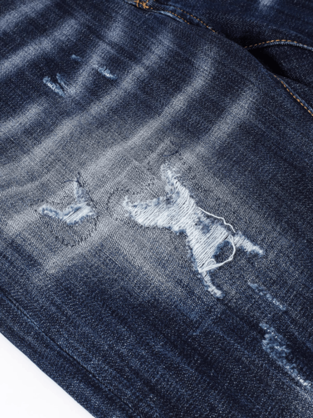 Dark Denim Ripped Jeans