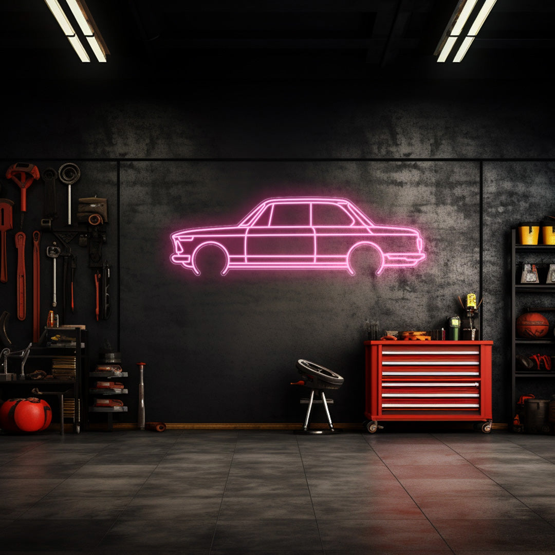 2002 1972 Neon Silhouette