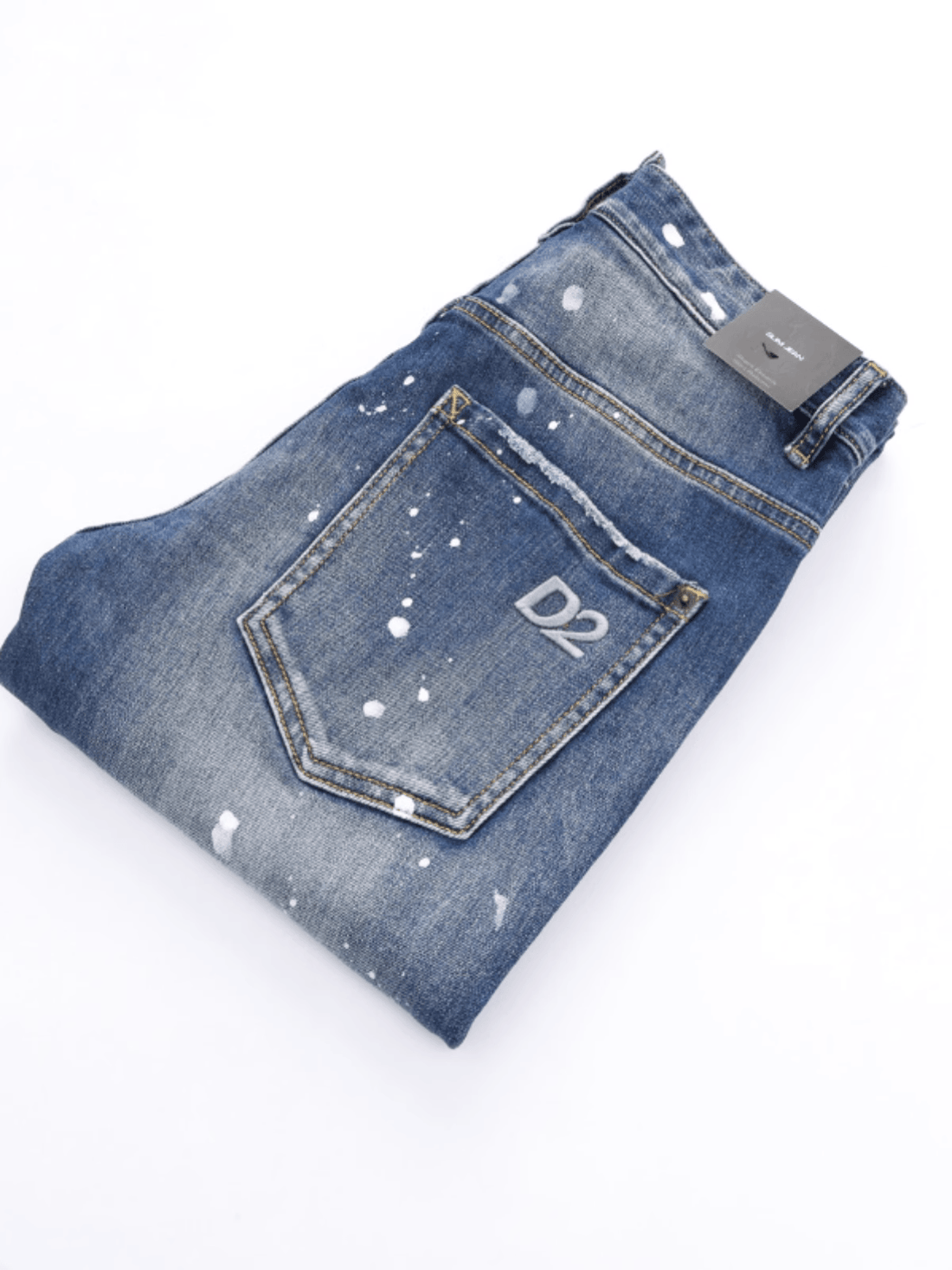 Blue Patch Jeans