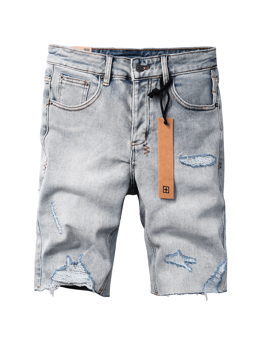 Washed Blue Classic Jeans