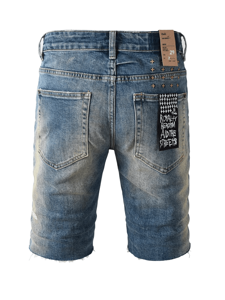 Washed Blue Classic Jeans