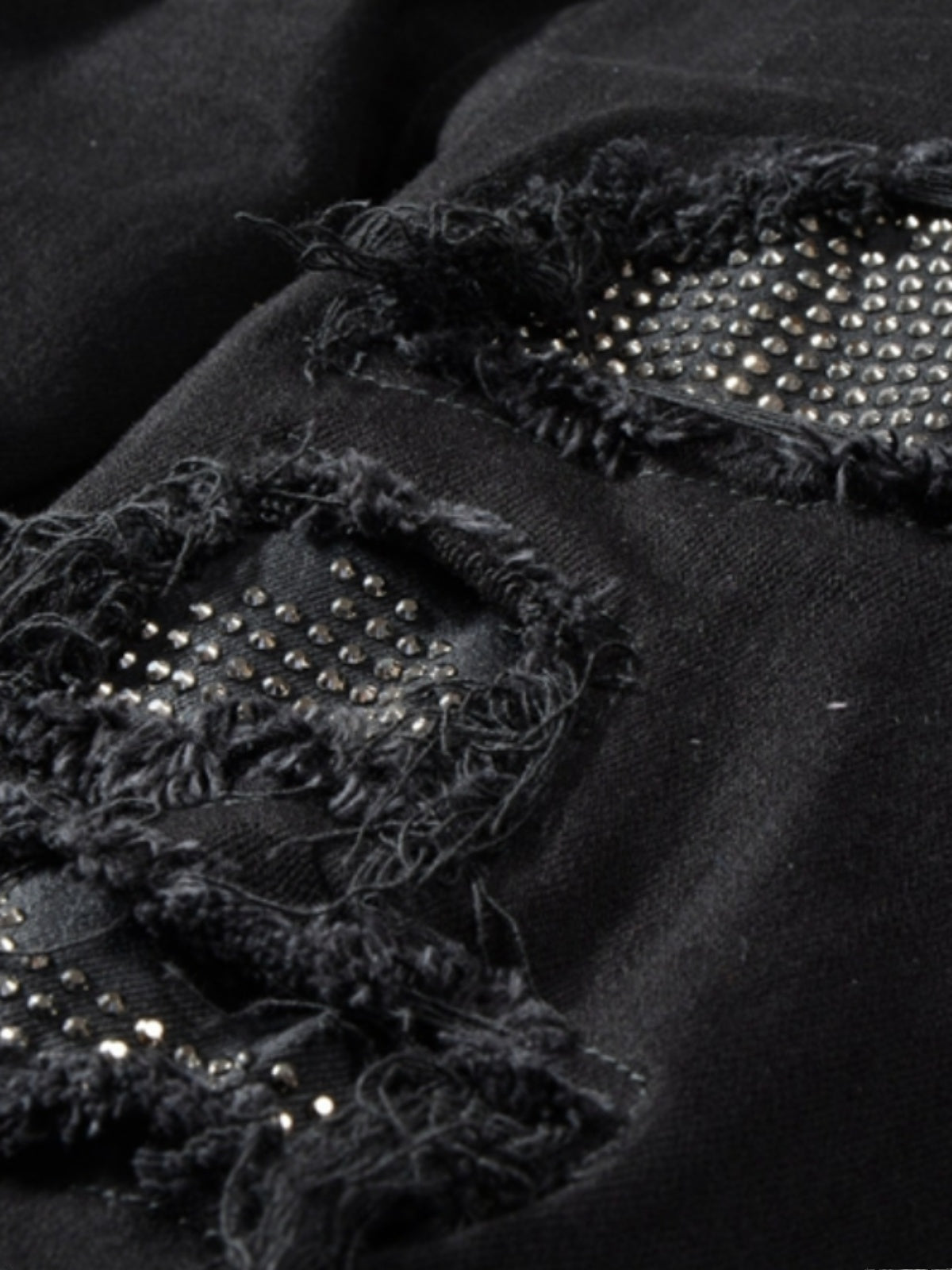 Black Diamond Patch Jeans