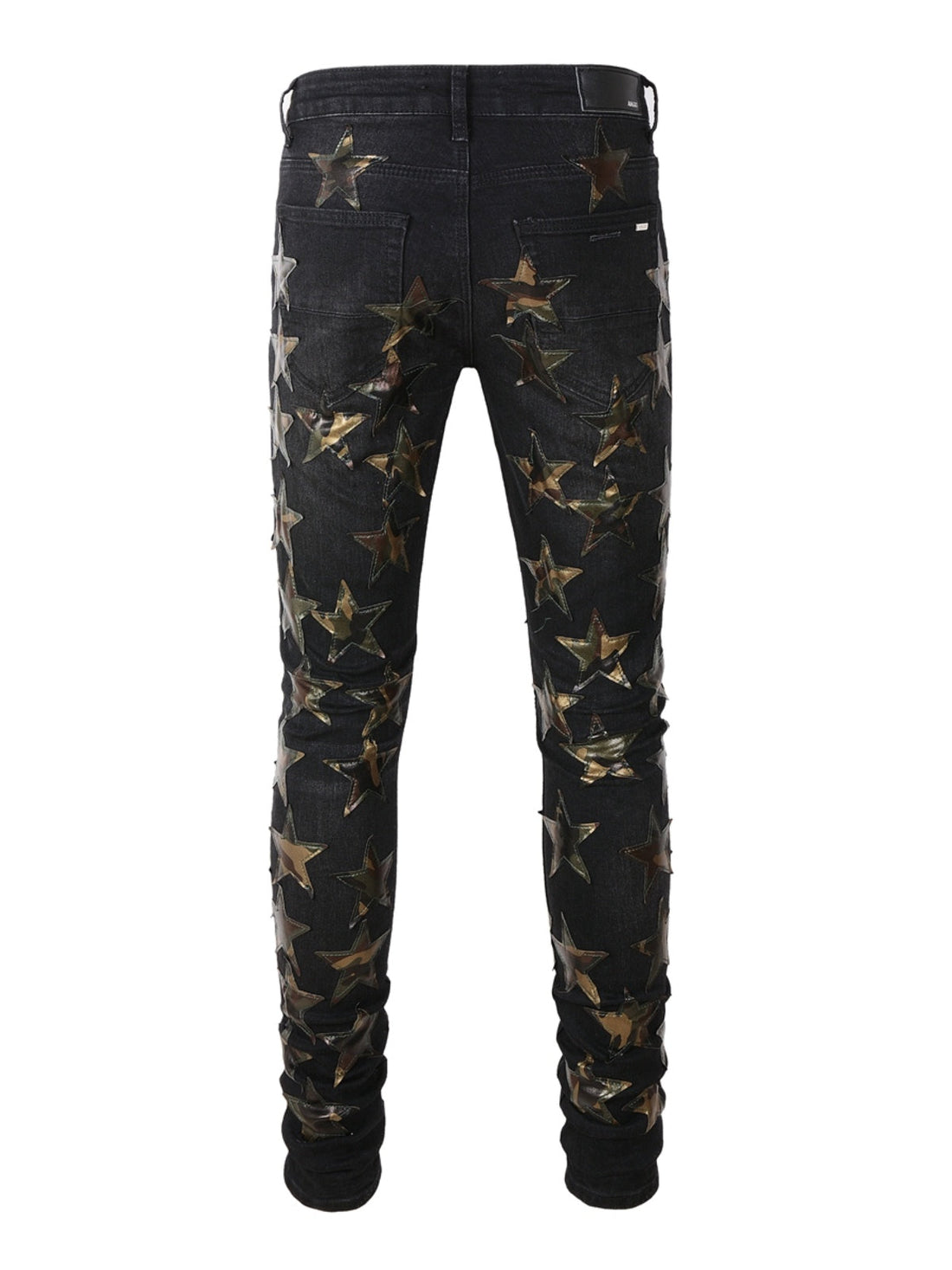 Black Camo Star Jeans