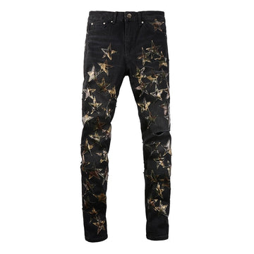 Camouflage Stars Jeans