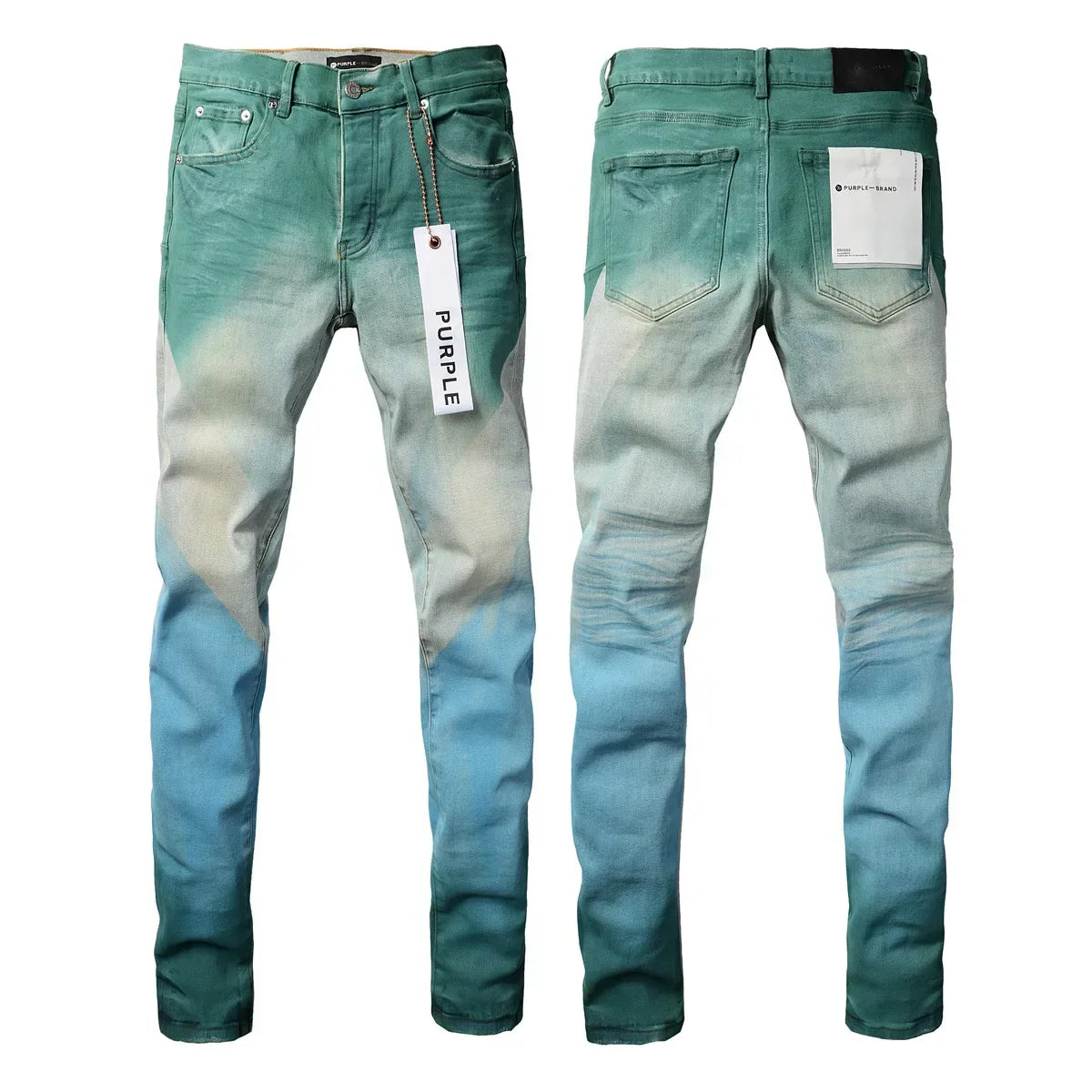 American Spray Painted Fashion Jeans