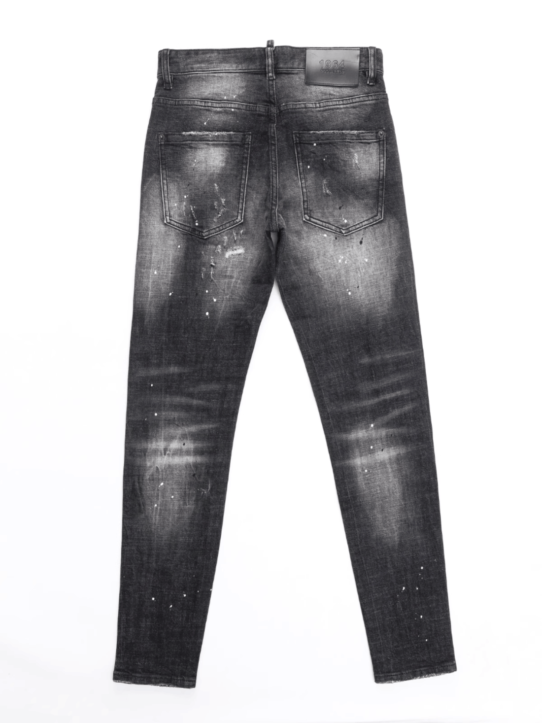 Smoky Gray Paint Jeans