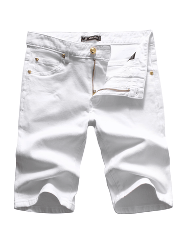 White Medusa Classic Jeans