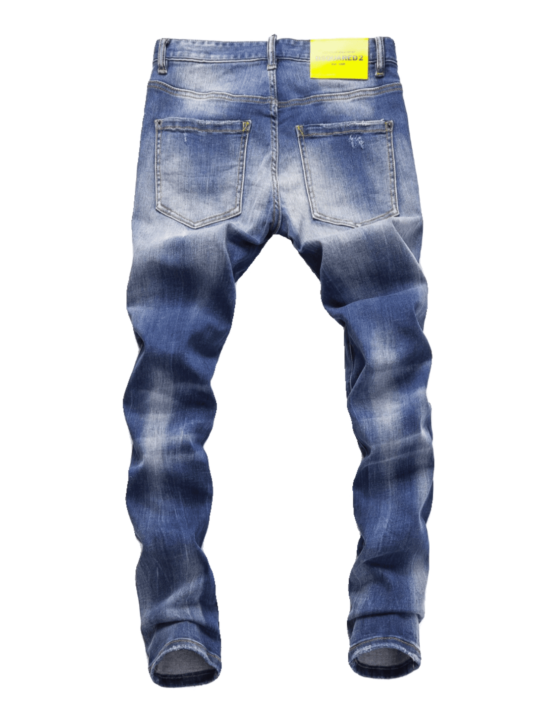 Washed Denim Classic Jeans