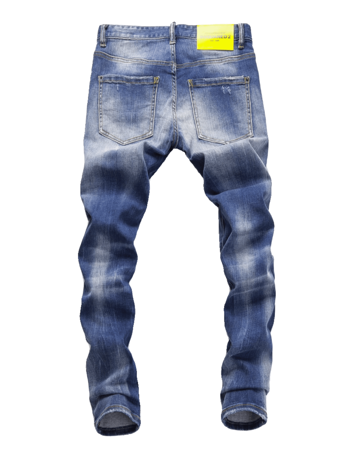 Washed Denim Classic Jeans