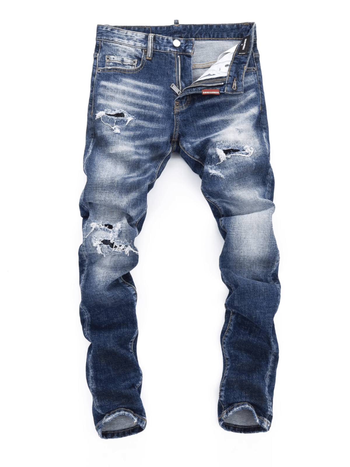 Blue Patch Jeans