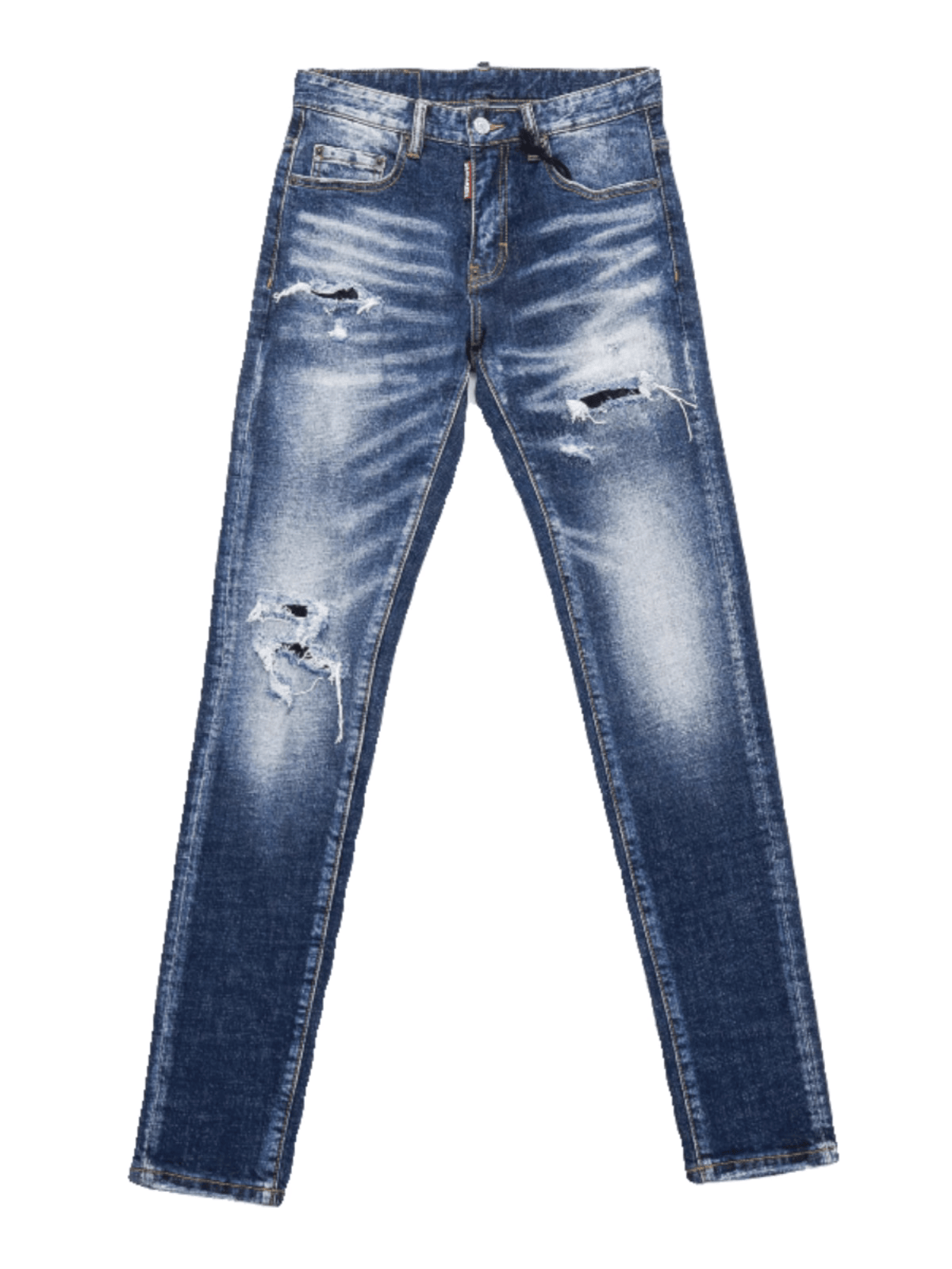 Blue Patch Jeans