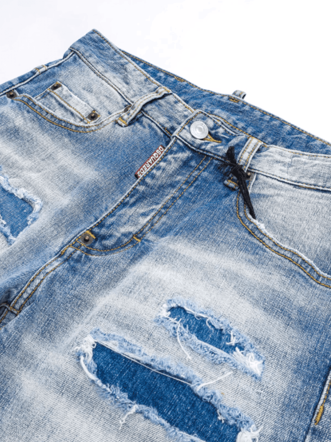 Light Blue Patch Jeans