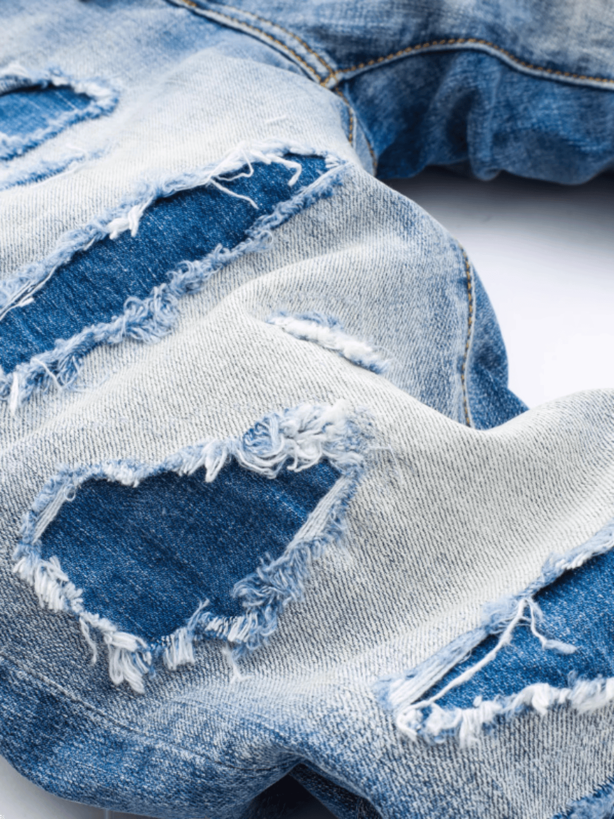 Light Blue Patch Jeans