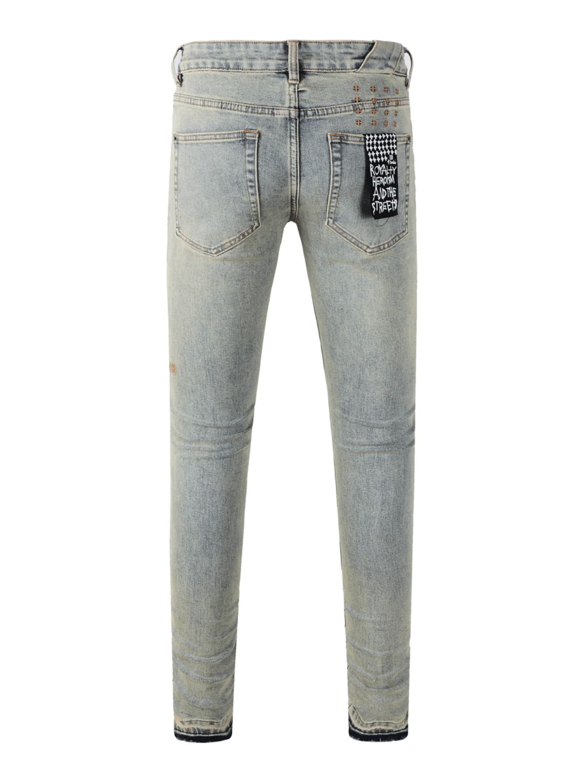 Stone Skull Patch Jeans